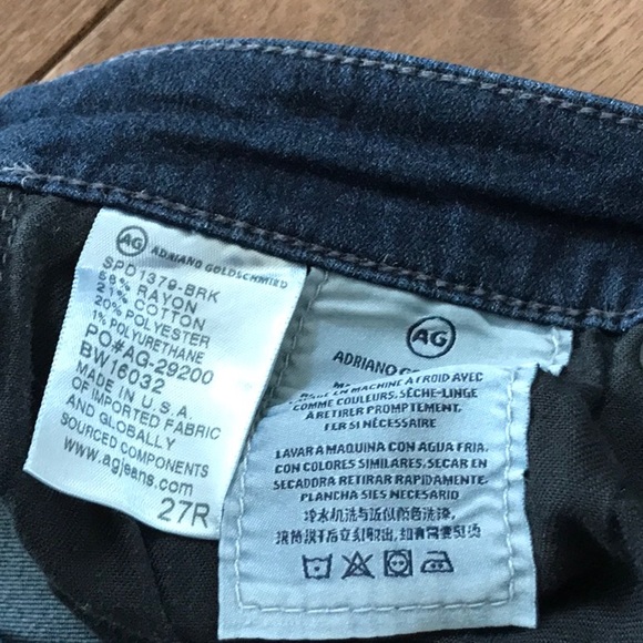 AG Farrah High-Rise Skinny Jeans- Size 27 - Picture 6 of 8